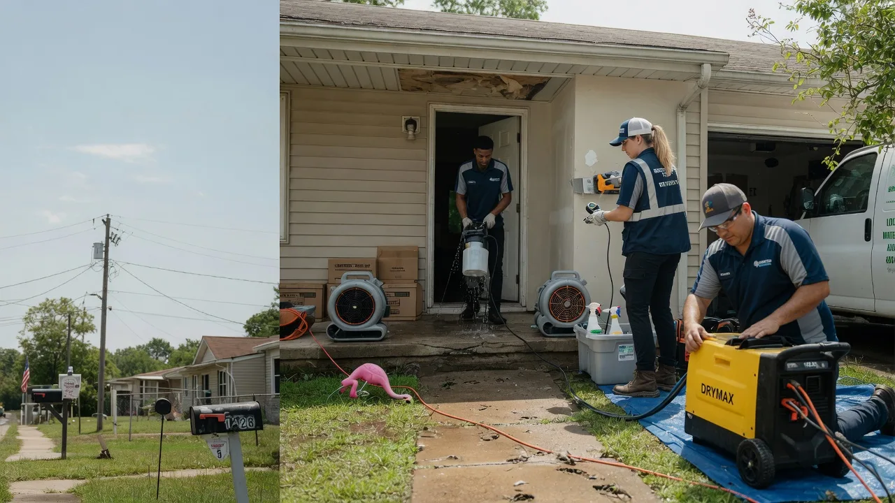 Storm Damage Water Removal in Lexington, TN near me